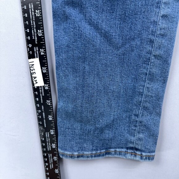 Banana Republic Traveler Skinny Jeans Mens Size 31X32 Slim Fit Medium Wash Blue - Picture 9 of 12